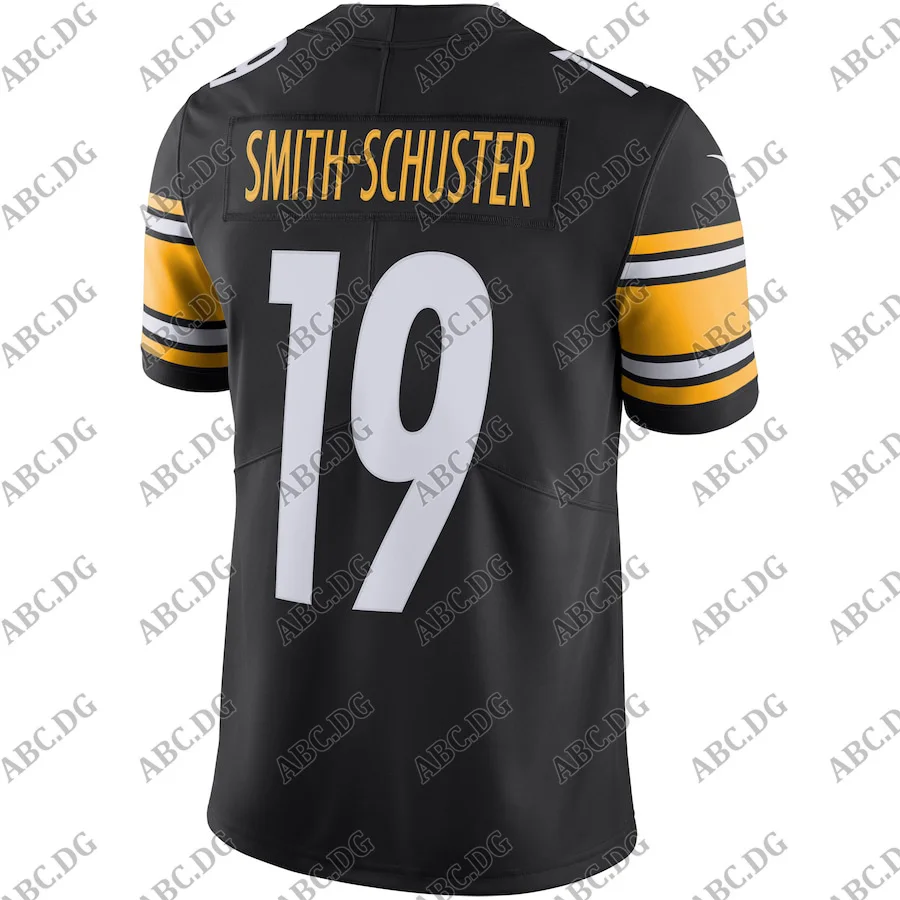 

Customized Stitch Pittsburgh JuJu Smith-Schuster Black Team Color Vapor Untouchable Limited Jersey 4XL 5XL 6XL