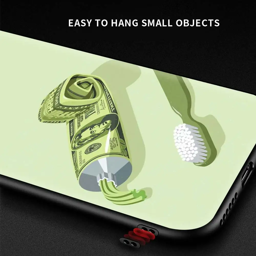 

For Xiaomi Redmi Note 9S 8 Pro 8T 9 7 7A 8A 9A 9C 6A Phone Case For Redmi Note 10 Pro Cover MAKE MONEY Not Friends Kash Afro