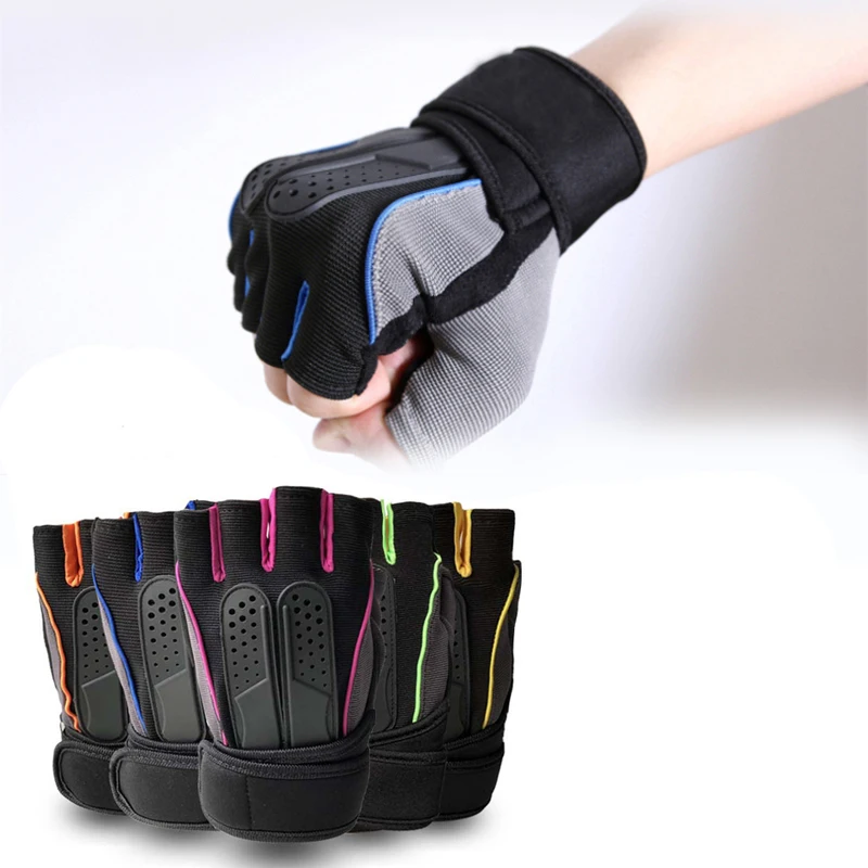 Высокое качество спортивные перчатки для тяжелой атлетики противоскользящие