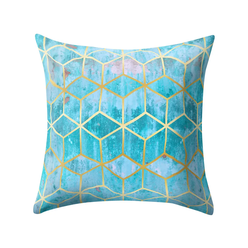 Розовые черные золотые наволочки 45x45 см квадратная наволочка декоративные