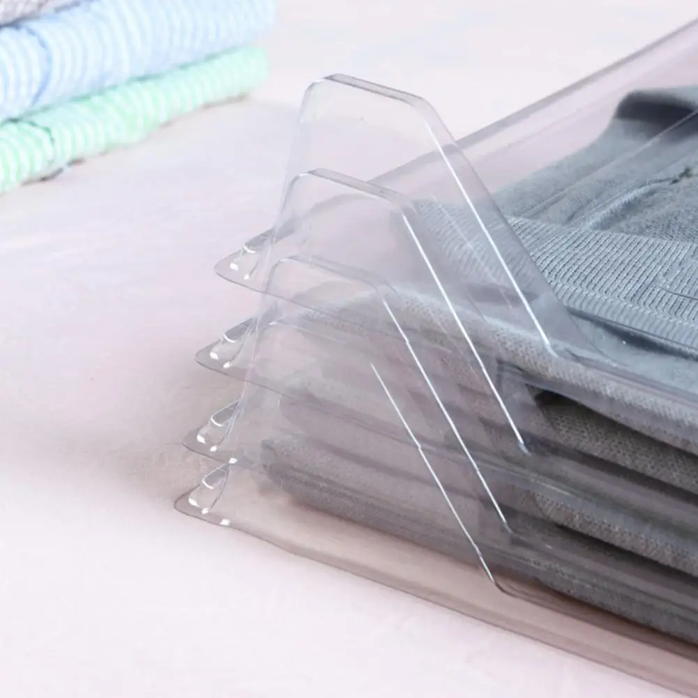10 шт. быстрая одежда складывающаяся плата система Организации рубашка папка для