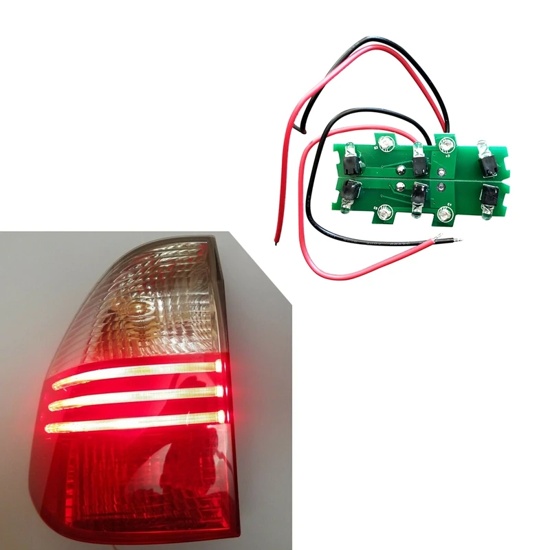 Tail Light LED Repair Kit Left and Right Side Rear LED Light Repair Replacement Board Tail Lights for-BMW X3 2007-2010