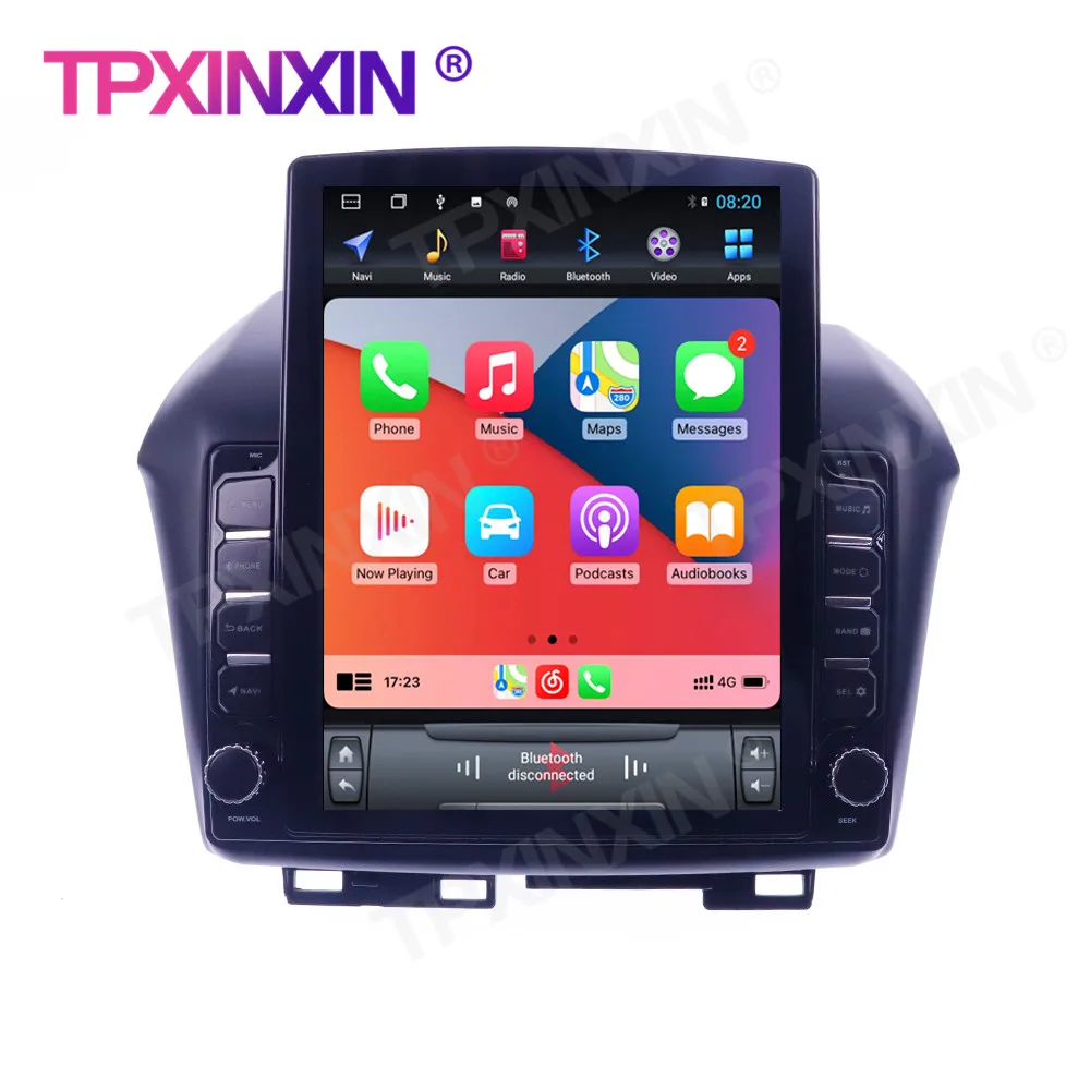 저렴한 혼다 제이드 2010-2017 안드로이드 무선 카플레이 테슬라 스타일 범용 스테레오 수신기 6 + 128G, 자동차 라디오 MP3 플레이어 라디오