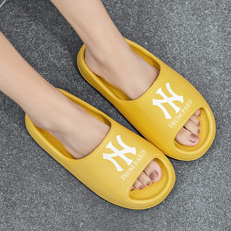 

HOT Black Summer Men Slippers Platform Fish Mouth Flip Flops Men Casual Slides Soft Comfort Men Fish Slippers pantuflas hombre