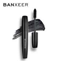 banxeer mascara 4d silk fiber lash fluffy volume mascara long lasting waterproof extension thick curling eyelash mascara makeup