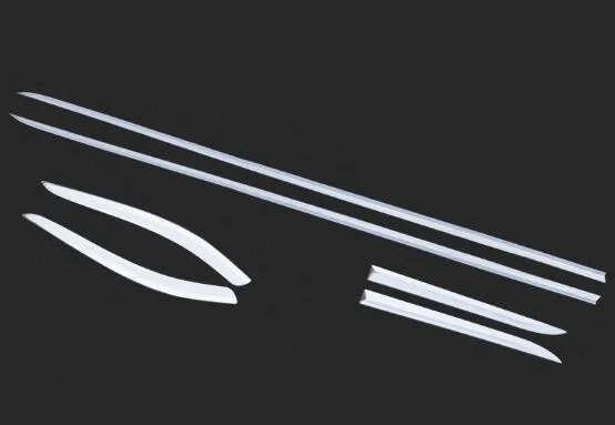 4 /6 шт./партия ABS хромированный автомобильный боковой двери кузова протектор