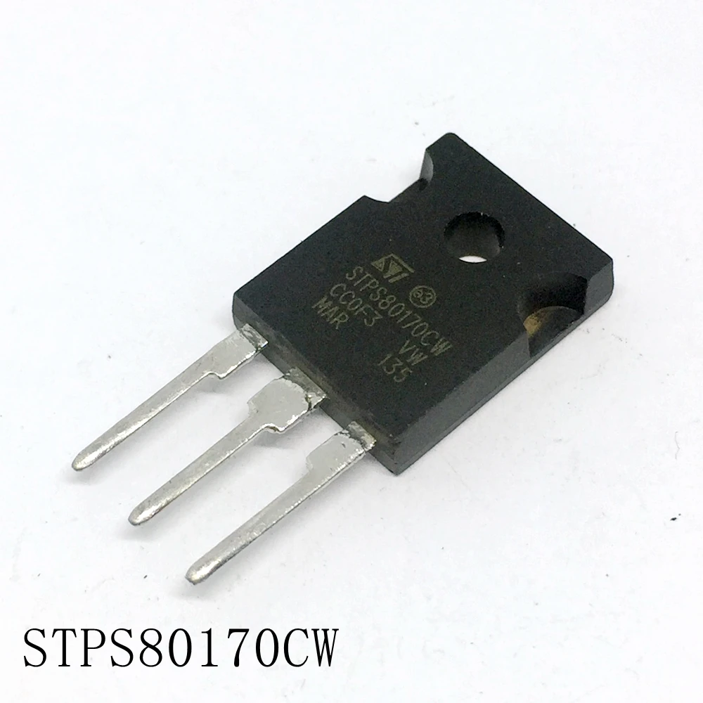 Диод Шоттки STPS80170CW TO-247 80A/170V 10 шт./лот Новинка в наличии | Инструменты