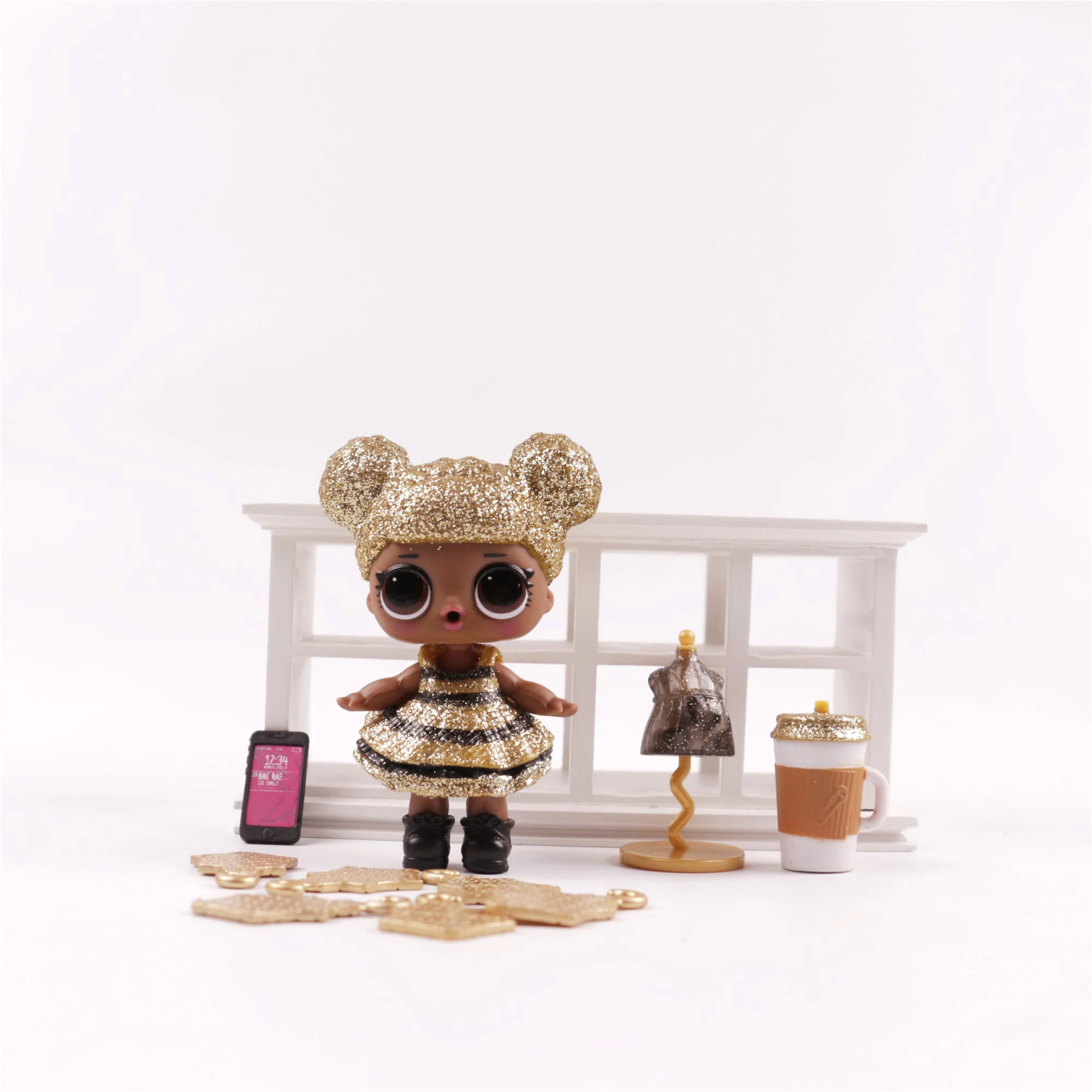 

Original uitra rare LOL Surprise Dolls Series 1 QUEEN BEE DOLL figure MGA toys for children