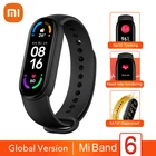 Умный Браслет Xiaomi Mi Band 6, водонепроницаемый фитнес-трекер с измерением пульса и уровня кислорода в крови