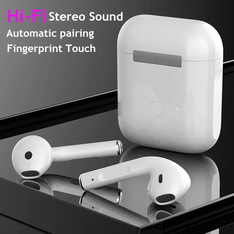TWS Беспроводные Наушники MiNi 3D Stereo Bass fone Bluetooth наушники с сенсорным