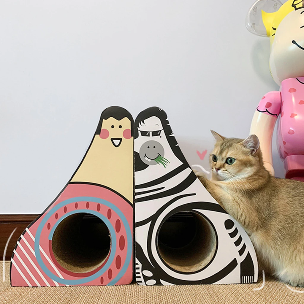 

Vertical Cat Scratcher No More Torn with Bell Ball for Protect Carpets