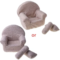 3 pcs newborn photography props baby posing sofa pillow set infant photo shooting chair decoration fotografia accessory