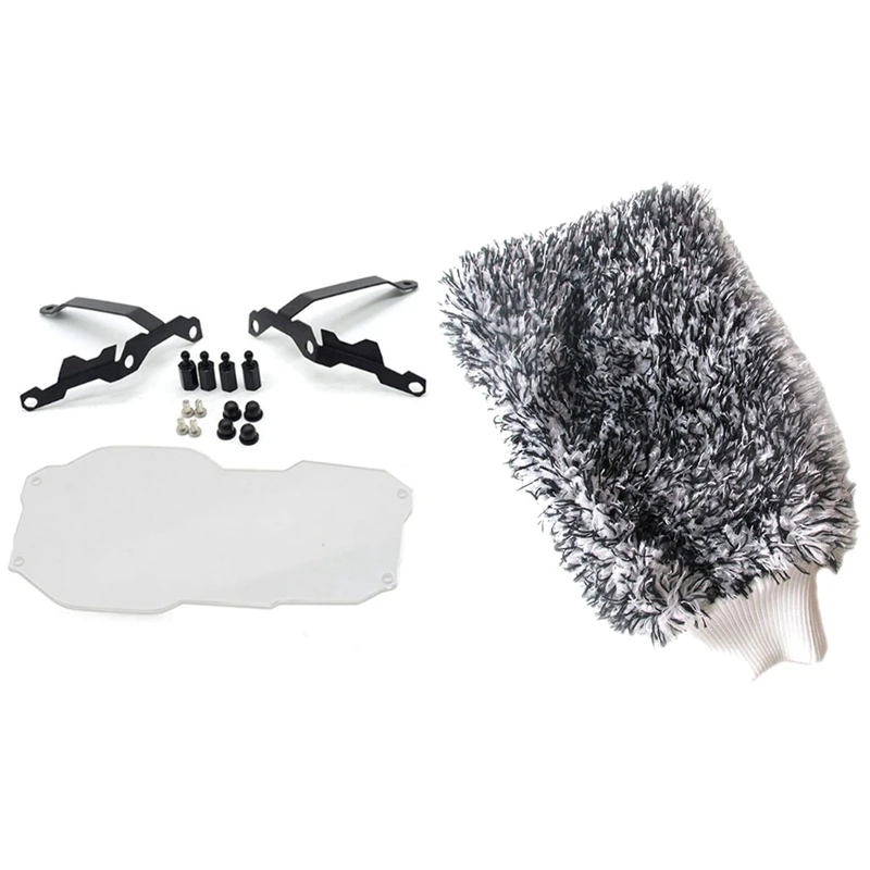 

Maximum Absorbancy Glove & for Bmw R1200Gs R 1200 Gs Lc Adventure 2013 - 2018 Headlight Protector Guard Lens Cover
