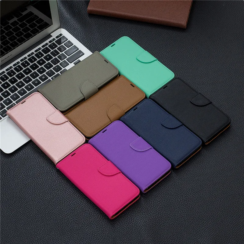 Флип-чехол-кошелек для iphone 11 Pro X XR XS Max Fundas Lichi кожаный чехол для iphone 6 7 8 6s Plus Case Capa