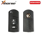 Пульт дистанционного управления Xhorse XKMA00EN для Mazda Flip, 3 кнопки, английский, 5 шт.лот