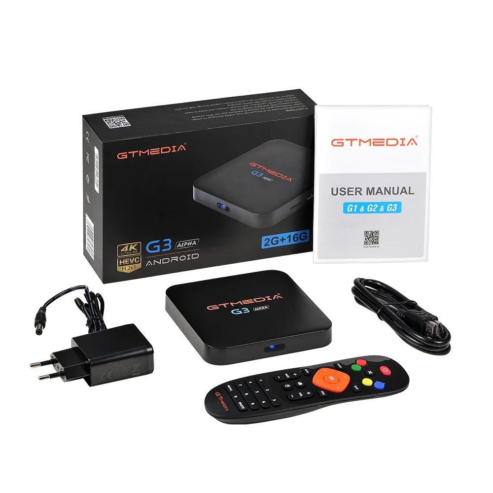 GTMedia G3 Alpha Android tv Box 7.1 Media Player 2G 16G BT 4.0 4K Support HDCP widevine Netflix 3D Video Game Smart TV iptv | Электроника