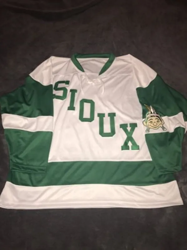 

1959 RETRO UND North Dakota Fighting Sioux Hockey Jersey Embroidery Stitched Customize any number and name Jerseys