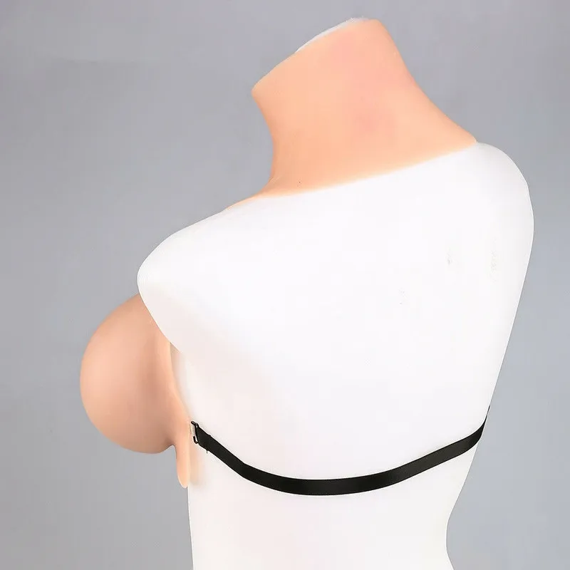 

New Silicone Breast Forms E Cup Realistic Soft Fake Boobs Enhancer Crossdresser Transgender Queen Transvestite Mastectomy Bra