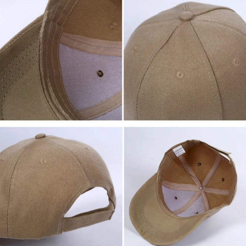 Мужские и женские регулируемые бейсболки летние однотонные шапки с изогнутым