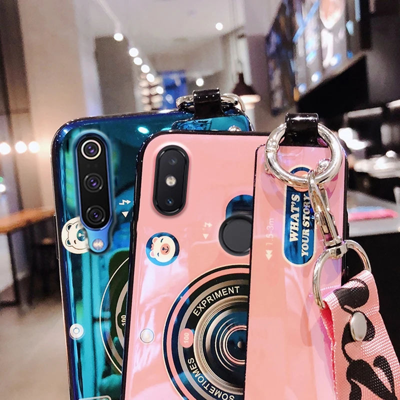 Ремешок на запястье для телефона с 3d камерой xiaomi max 2 3 3pro A1 A2 note2 note3 a2lite cc9 redmi go k20