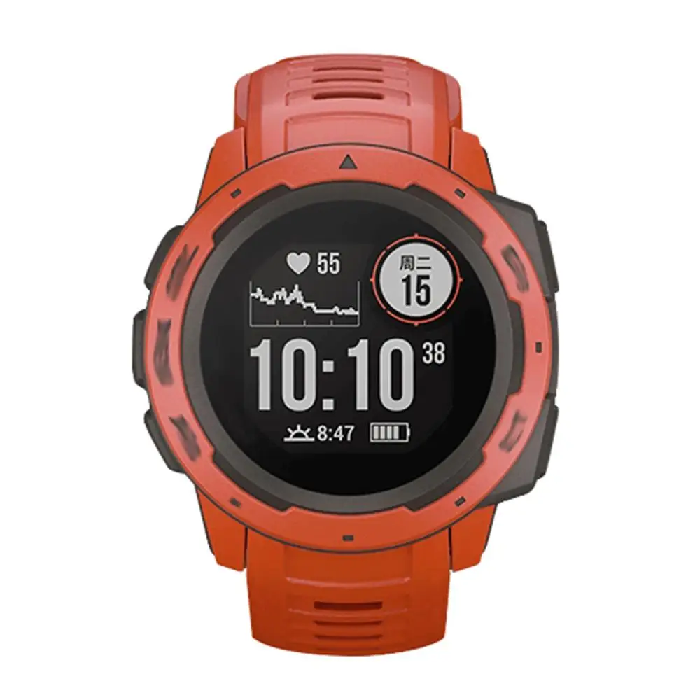 Ремешок Instinct, мягкий силиконовый ремешок для часов подходит для Garmin INSTINCT Sports gps Smart Watch Tools