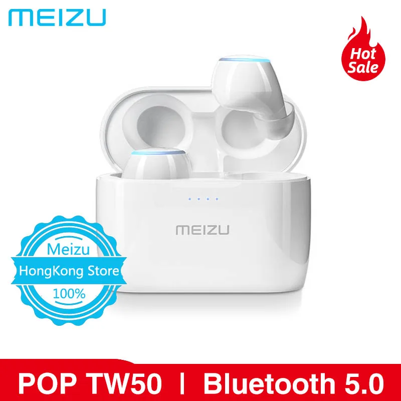 Meizu POP 2 TWS беспроводные наушники Bluetooth 5 0 гибридные HIFI гарнитура спортивные с