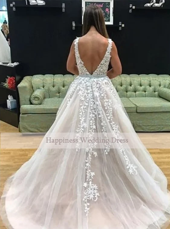 11335 свадебное платье цвета шампанского с аппликацией на заказ бисерный пояс