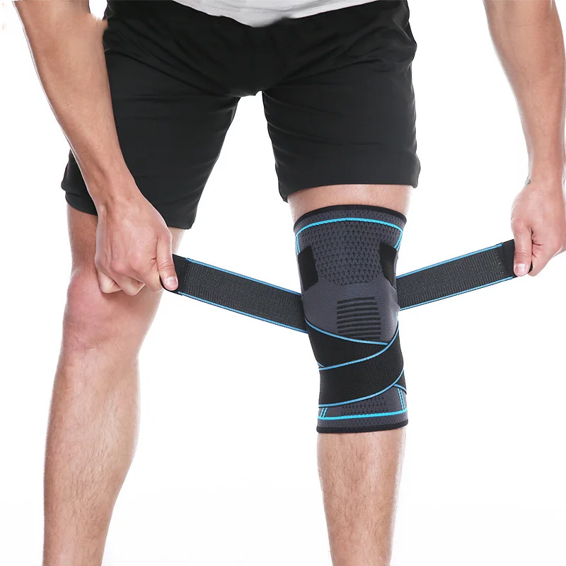 1 шт. эластичная коленная повязка поддерживающая наколенники компрессионное