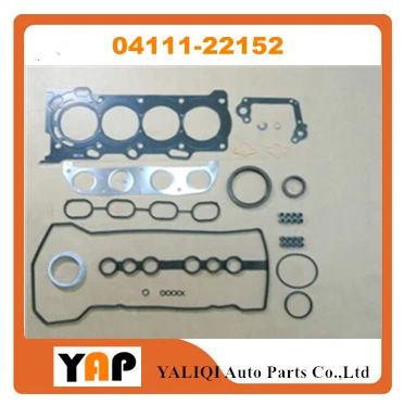 Прокладок для капитального ремонта двигателя комплект FITToyota 1zzfe ZZE122 ZZT230 Corolla EX Celica
