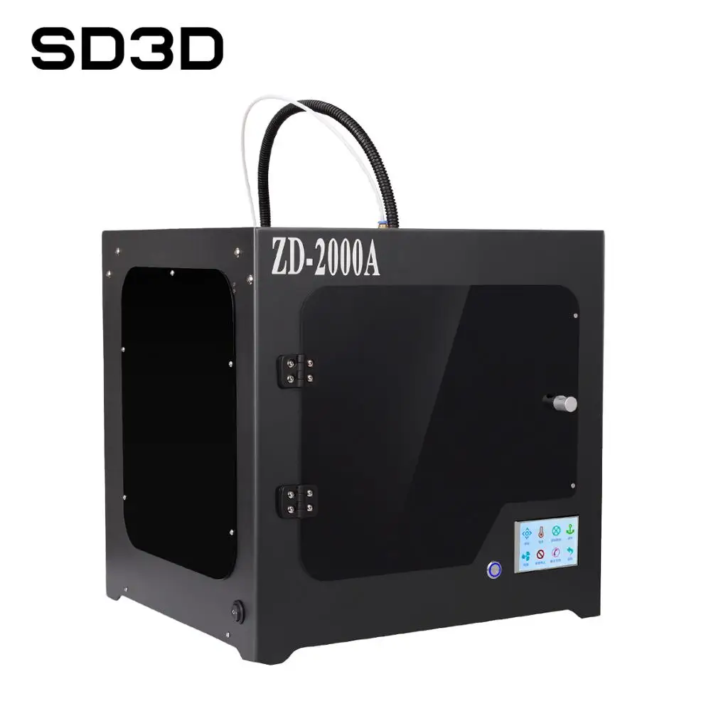 SD 2000A fdm 3d принтер с высокой точностью и большим размером отправляет 3 5 дюймовый