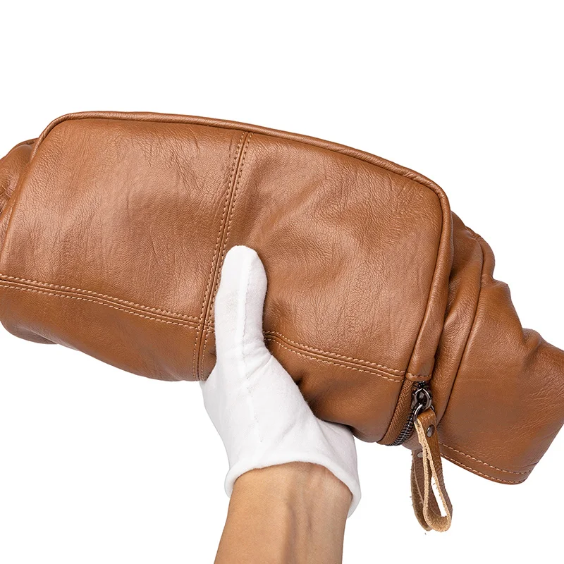 

Vintage 2020 Backpack Women Retro Anti-Theft Shoulder Bag Quality Leather Backpacks 3-in-1 Multifunctional Bags Square