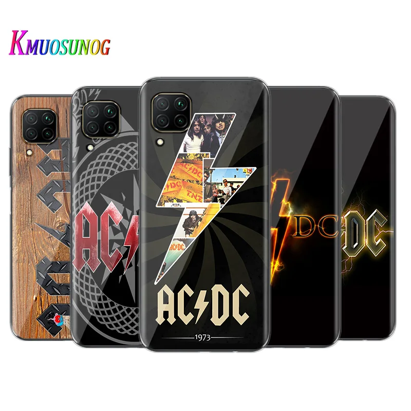 Плакат музыки AC DC для Huawei P40 P30 P20 P Smart S Z 2020 Lite 5G E Pro Plus 2019 мягкий силиконовый чехол
