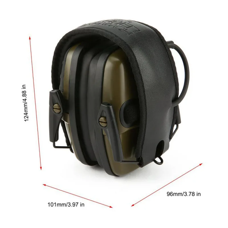 

For Howard Leight R Noise-canceling Windproof Headphones Real Sound Electronic Earmuff Impact Sports Game Headphones Headset