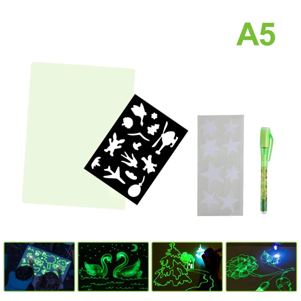 Рисовать с светильник эскизная доска люминесцентное свечение светится в темноте