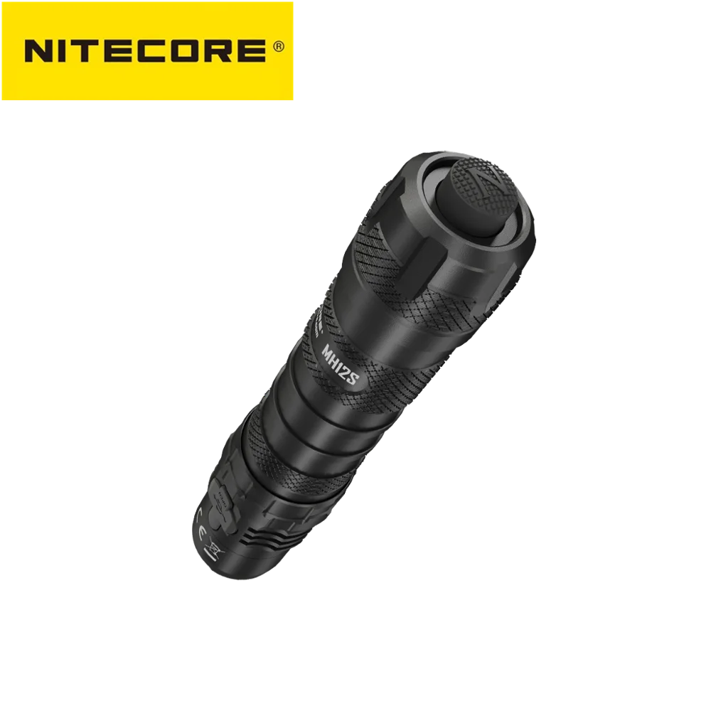 Nitecore MH12S фонарик 1800 люмен USB-C Перезаряжаемые для самозащитой правоохранительных