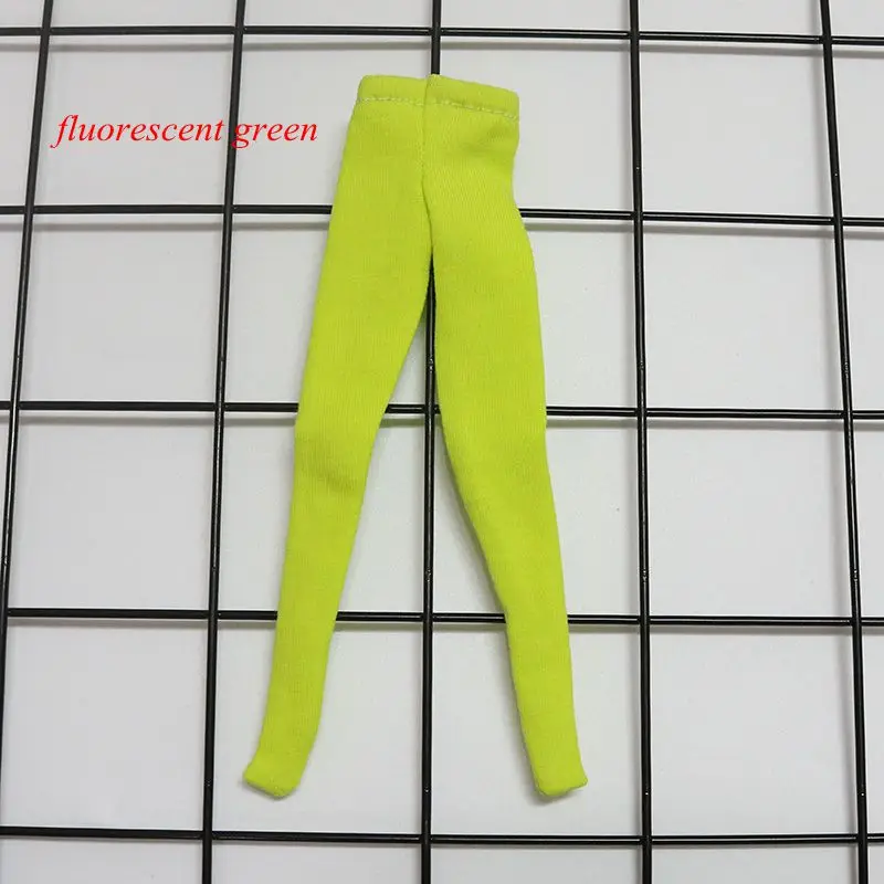 Disaster green Doll’s Blyth Clothes Socking Candy Color Pantyhose Basic Pure Cotton Pant for Azone,Pullip,Baribes,Blyth 1/6 Doll Accessories - Цвет: Disaster green