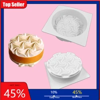 single spiral flower mousse cake silicone baking tools creative handmade diy mousse french dessert birthday cake silicone mold