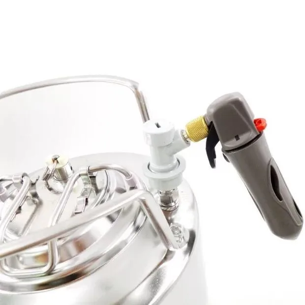 

Keg Charger CO2 Injector Draft Beer Dispenser Ball Lock Faucet Homebrew Soda