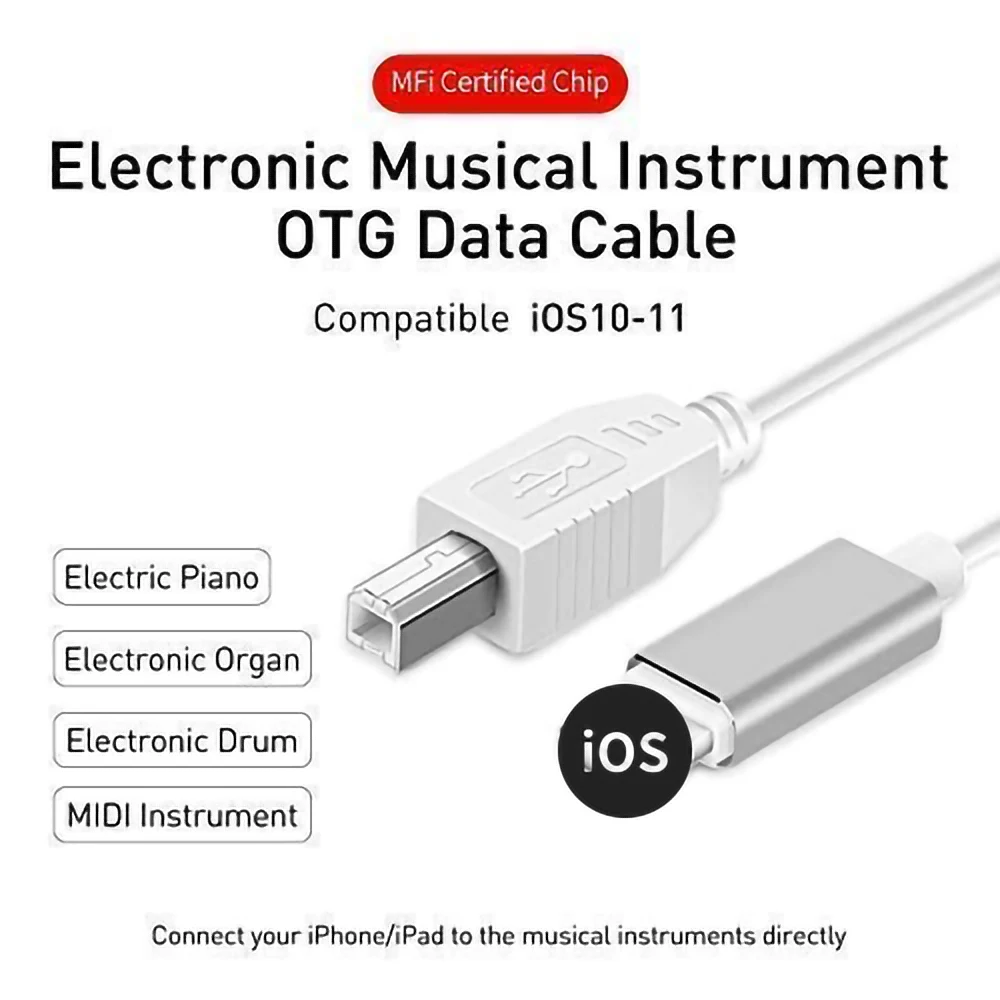 Кабель Lightning USB B адаптер Lightning/HDMI миди высокоскоростной кабель Шнур для iPhone/iPad/iPod