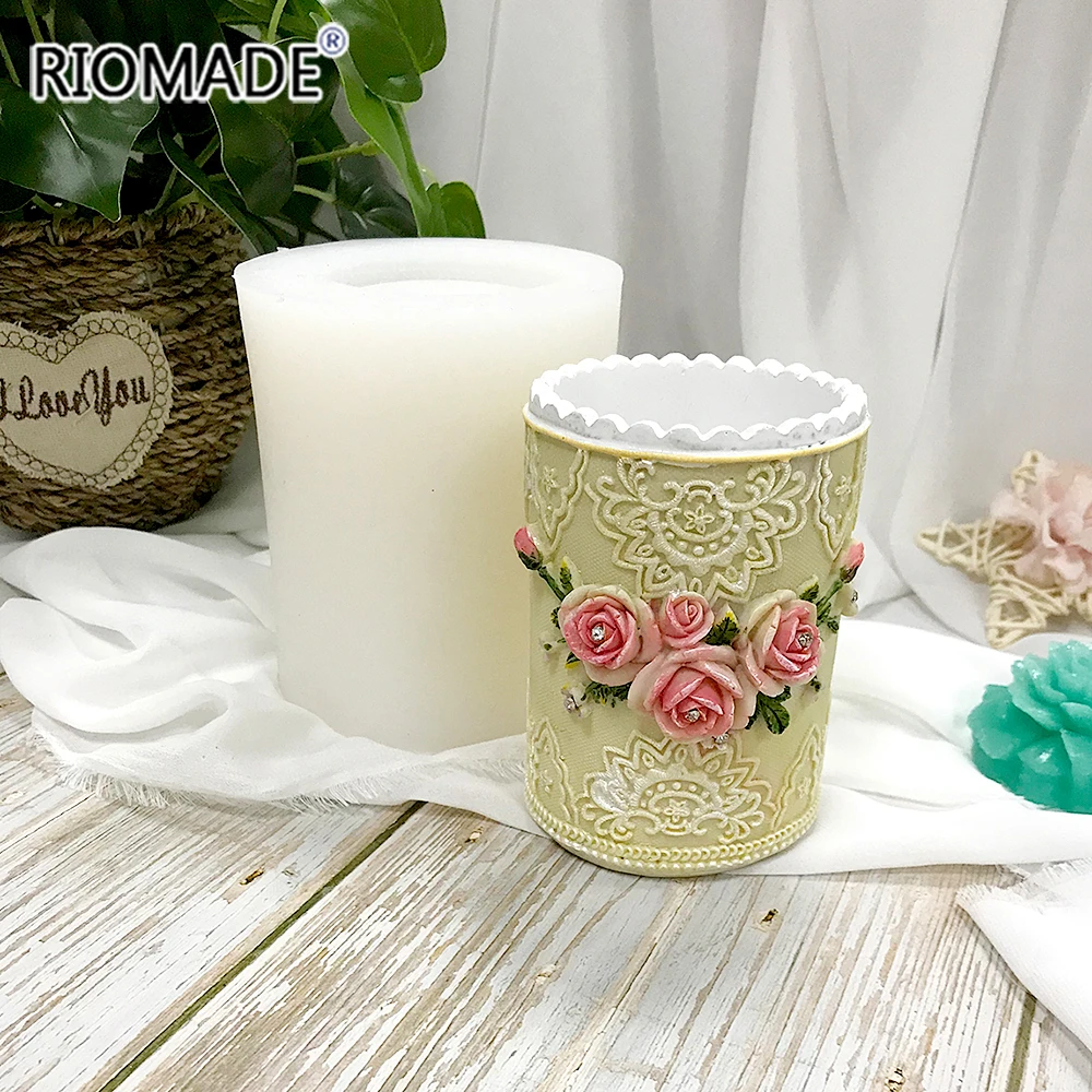 

3D ваза, силиконовая форма, цветы, стили «сделай сам», искусственный цветочный горшок, держатель для ручек, форма для украшения, формы