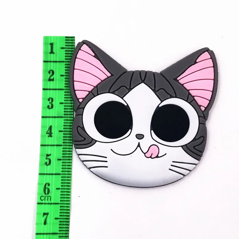 1 шт. Мультяшные животные ПВХ плоский задник дети милый кот монстр утка сделай сам