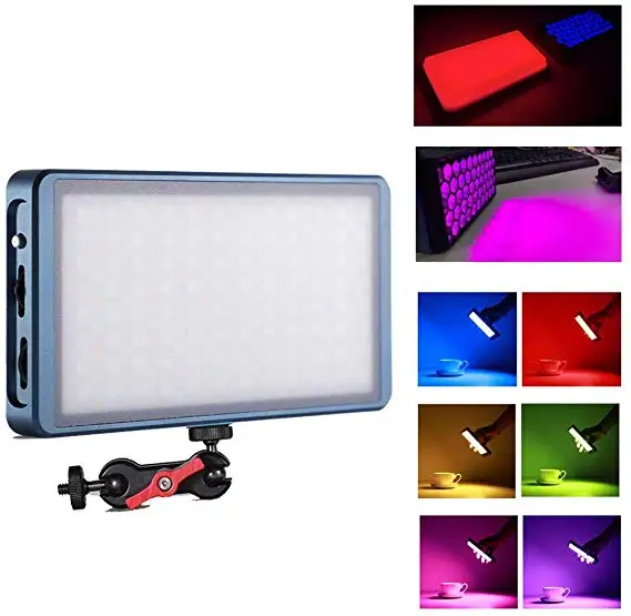 Светильник для фотосъемки ing 12 Вт светодиодный мини Карманный RGB светильник