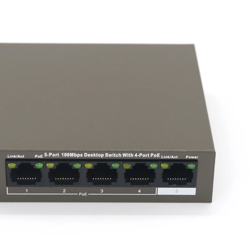 FSD GLF1105P 4 38W Ethernet сетевой коммутатор 5 портовый 250 м долгосрочный стабильный