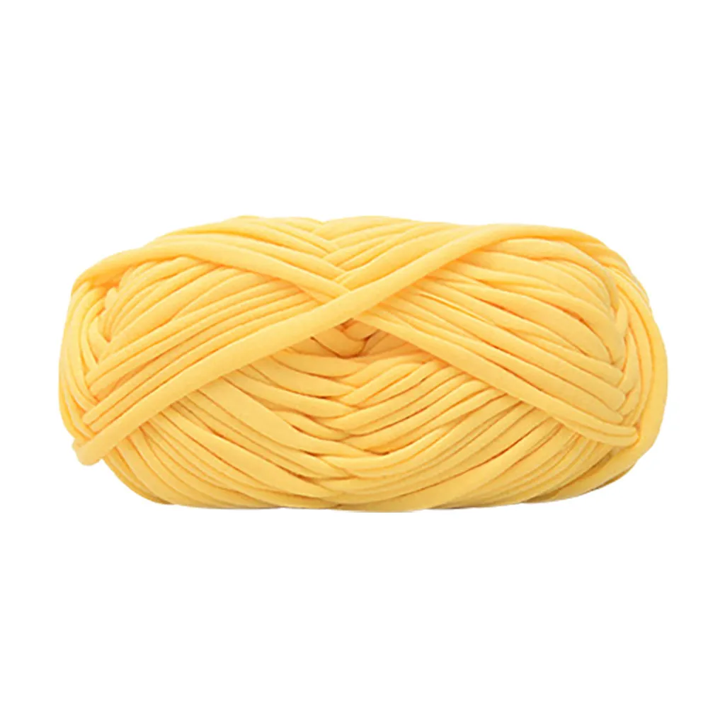Yellow Домашние Diy Нитки для вязания ваты ручная тканая корзина толстое вязаное одеяло инновационные и удобные товары для дома - Color: Yellow