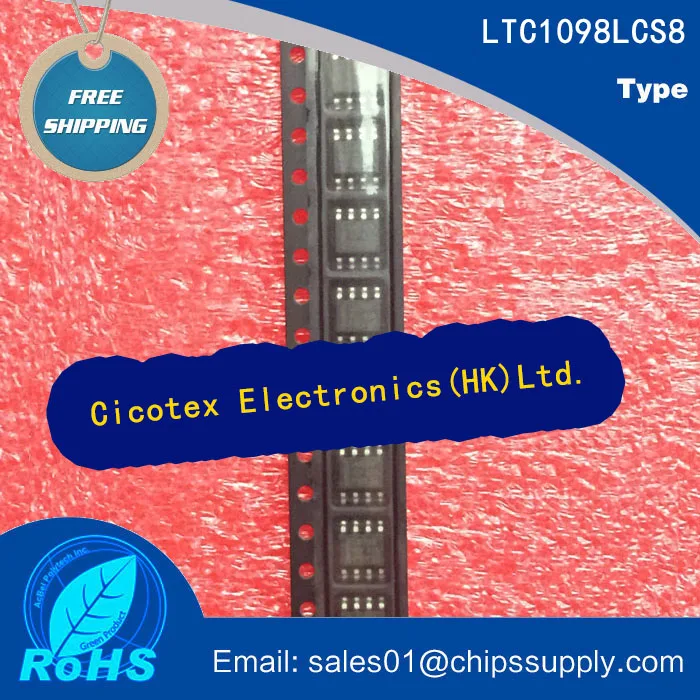 

5pcs/lot LTC1098LCS8 SOP8 IC A/D CONV 8BIT SRL IN/OUT8SOIC