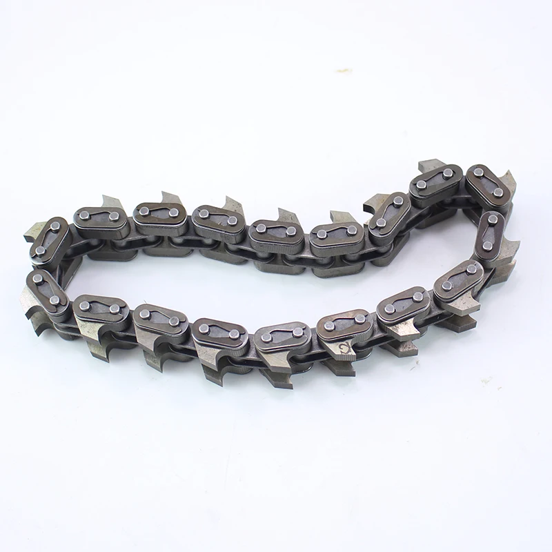 

18 Rows Teeth Chain Set for Pneumatic Waste Stripping Tool Chain Accessory for Carton Pneumatic Stripping Machine