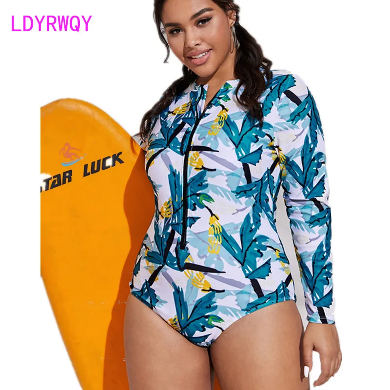 Новинка 2021 Европейский и американский модный слитный купальник-бикини LDYRWQY с