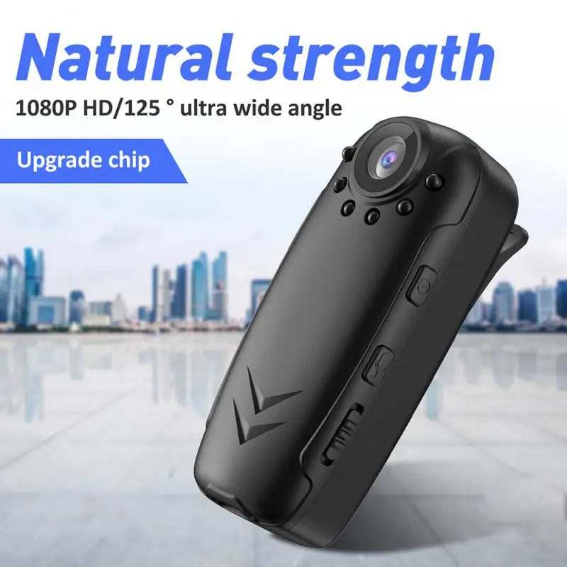 

Portable Mini Camera Law Enforcement Digital Video Recorder Body Camera With Wide Angle Infrared Night Motion Detection Function