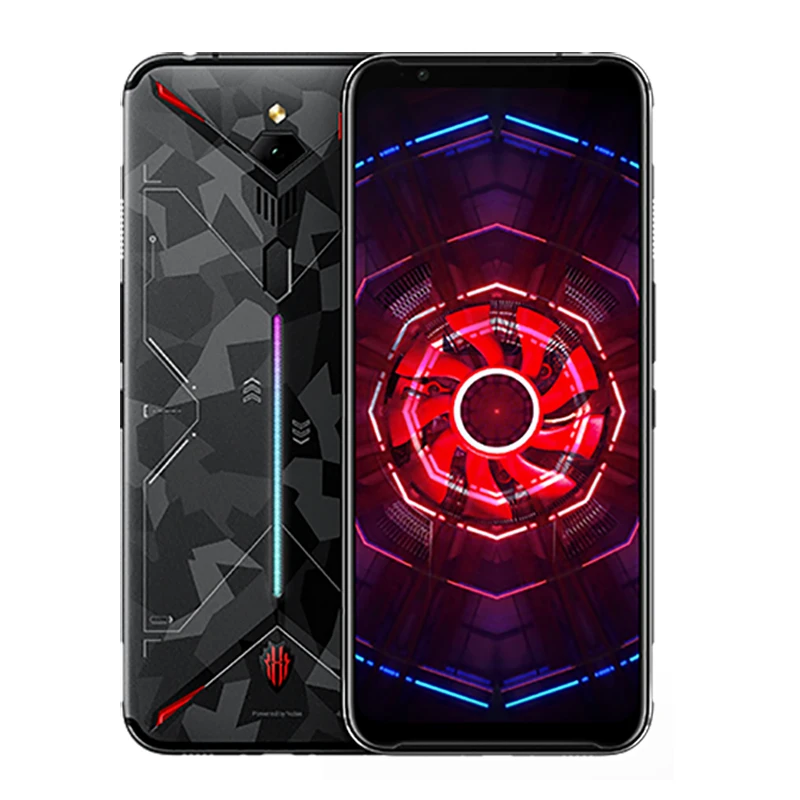 Мобильный телефон zte Nubia Red Magic 3, 6,65 дюймов, Восьмиядерный процессор Snapdragon 855, отпечаток пальца, фронтальная камера 16 МП, задняя камера 48 МП, 8 ГБ, 128 ГБ, 5000 мАч, игровой телефон
