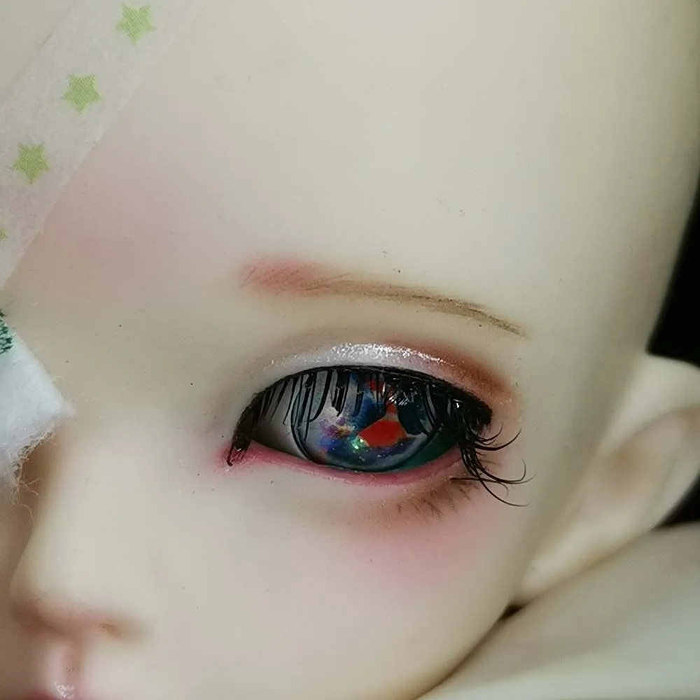 14 мм bjd кукольные глаза 8 22 игрушечные для 1/8 1/6 1/4 1/3 12 galaxy dollfie dream Minifee кукла mdd eyes